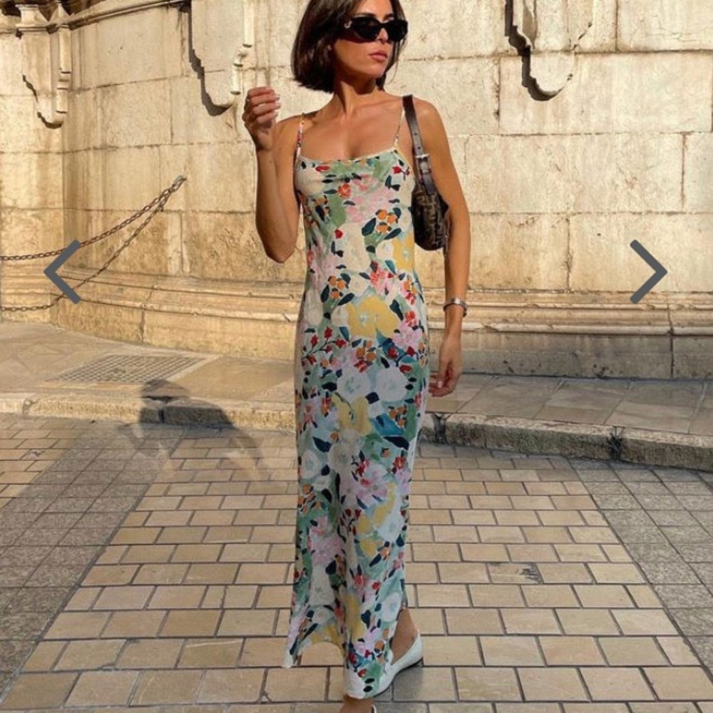 Verge Girl Multicolor Floral Maxi Dress